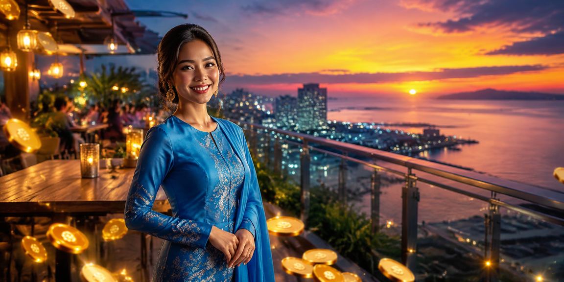 Hiburan kasino dalam talian 997 di Kota Kinabalu dengan suasana tempatan berbaju kurung