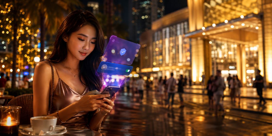 Pengguna Malaysia bermain kasino mudah alih 997 di Kuala Lumpur menggunakan aplikasi Android