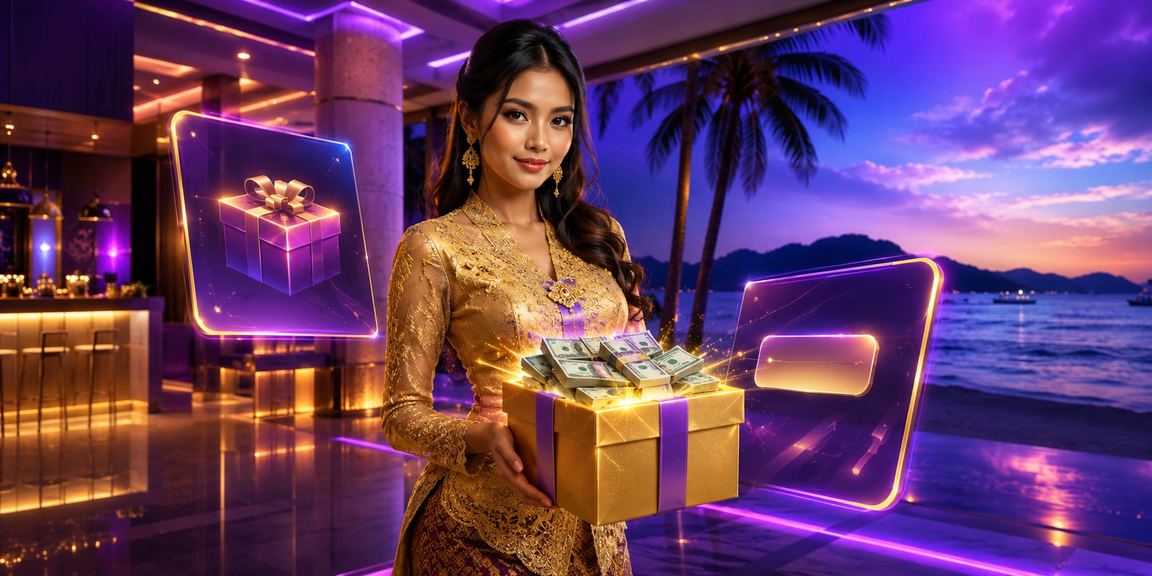 Pertaruhan sukan bergaya Langkawi dengan pakaian kebaya wanita Malaysia di 997